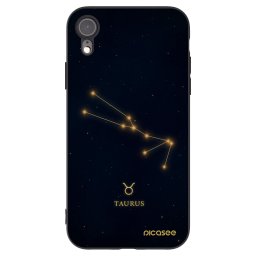 Fekete szilikon tok az alábbi mobiltelefonokra Apple iPhone XR - TAURUS