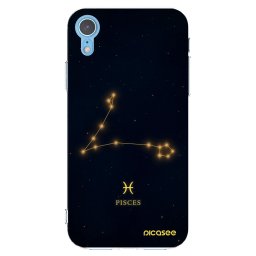 Átlátszó szilikon tok az alábbi mobiltelefonokra Apple iPhone XR - PISCES