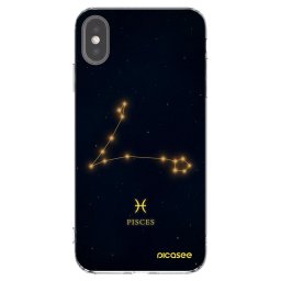 Átlátszó szilikon tok az alábbi mobiltelefonokra Apple iPhone XS Max - PISCES