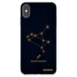 Átlátszó szilikon tok az alábbi mobiltelefonokra Apple iPhone XS Max - SAGITTARIUS