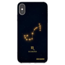 Átlátszó szilikon tok az alábbi mobiltelefonokra Apple iPhone XS Max - SCORPIO