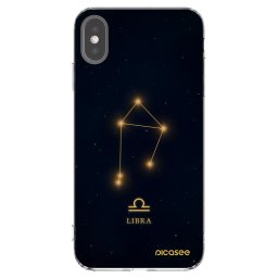Átlátszó szilikon tok az alábbi mobiltelefonokra Apple iPhone XS Max - LIBRA