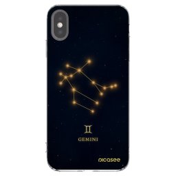 Átlátszó szilikon tok az alábbi mobiltelefonokra Apple iPhone XS Max - GEMINI