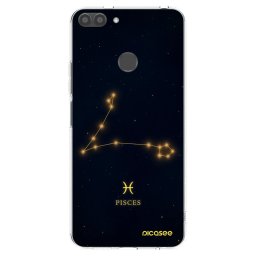 Átlátszó szilikon tok az alábbi mobiltelefonokra Huawei P Smart - PISCES