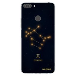 Átlátszó szilikon tok az alábbi mobiltelefonokra Huawei P Smart - GEMINI