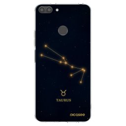 Átlátszó szilikon tok az alábbi mobiltelefonokra Huawei P Smart - TAURUS