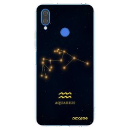 Átlátszó szilikon tok az alábbi mobiltelefonokra Huawei Nova 3 - AQUARIUS