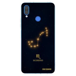 Átlátszó szilikon tok az alábbi mobiltelefonokra Huawei Nova 3 - SCORPIO
