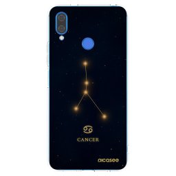 Átlátszó szilikon tok az alábbi mobiltelefonokra Huawei Nova 3 - CANCER