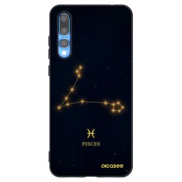 Fekete szilikon tok az alábbi mobiltelefonokra Huawei P20 Pro - PISCES