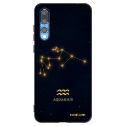 Fekete szilikon tok az alábbi mobiltelefonokra Huawei P20 Pro - AQUARIUS