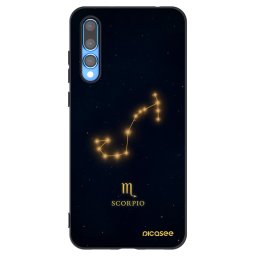 Fekete szilikon tok az alábbi mobiltelefonokra Huawei P20 Pro - SCORPIO
