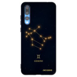 Fekete szilikon tok az alábbi mobiltelefonokra Huawei P20 Pro - GEMINI