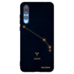 Fekete szilikon tok az alábbi mobiltelefonokra Huawei P20 Pro - ARIES
