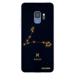 Átlátszó szilikon tok az alábbi mobiltelefonokra Samsung Galaxy S9 G960F - PISCES
