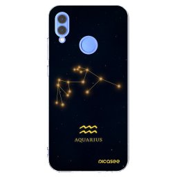 Átlátszó szilikon tok az alábbi mobiltelefonokra Huawei P Smart 2019 - AQUARIUS