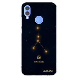 Átlátszó szilikon tok az alábbi mobiltelefonokra Huawei P Smart 2019 - CANCER