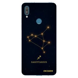Átlátszó szilikon tok az alábbi mobiltelefonokra Huawei Y7 2019 - SAGITTARIUS