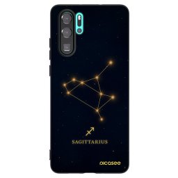 Fekete szilikon tok az alábbi mobiltelefonokra Huawei P30 Pro - SAGITTARIUS