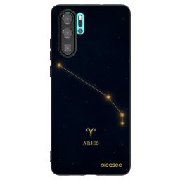 Fekete szilikon tok az alábbi mobiltelefonokra Huawei P30 Pro - ARIES