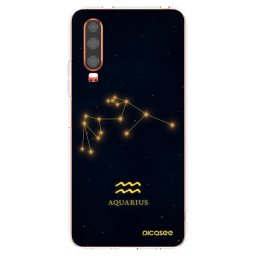 Átlátszó szilikon tok az alábbi mobiltelefonokra Huawei P30 - AQUARIUS
