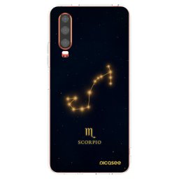 Átlátszó szilikon tok az alábbi mobiltelefonokra Huawei P30 - SCORPIO