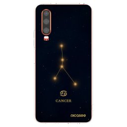 Átlátszó szilikon tok az alábbi mobiltelefonokra Huawei P30 - CANCER