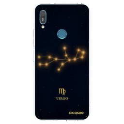 Átlátszó szilikon tok az alábbi mobiltelefonokra Huawei Y6 2019 - VIRGO