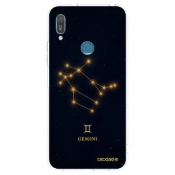 Átlátszó szilikon tok az alábbi mobiltelefonokra Huawei Y6 2019 - GEMINI