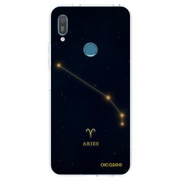 Átlátszó szilikon tok az alábbi mobiltelefonokra Huawei Y6 2019 - ARIES