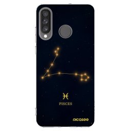 Átlátszó szilikon tok az alábbi mobiltelefonokra Huawei P30 Lite - PISCES