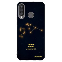 Átlátszó szilikon tok az alábbi mobiltelefonokra Huawei P30 Lite - AQUARIUS