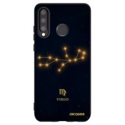Fekete szilikon tok az alábbi mobiltelefonokra Huawei P30 Lite - VIRGO
