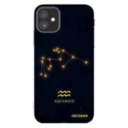 Átlátszó szilikon tok az alábbi mobiltelefonokra Apple iPhone 11 - AQUARIUS