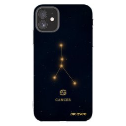 Átlátszó szilikon tok az alábbi mobiltelefonokra Apple iPhone 11 - CANCER