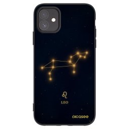 Fekete szilikon tok az alábbi mobiltelefonokra Apple iPhone 11 - LEO