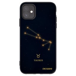 Fekete szilikon tok az alábbi mobiltelefonokra Apple iPhone 11 - TAURUS
