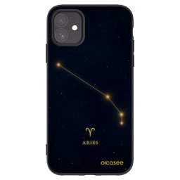 Fekete szilikon tok az alábbi mobiltelefonokra Apple iPhone 11 - ARIES