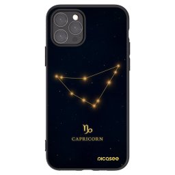Fekete szilikon tok az alábbi mobiltelefonokra Apple iPhone 11 Pro - CAPRICORN
