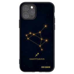 Fekete szilikon tok az alábbi mobiltelefonokra Apple iPhone 11 Pro - SAGITTARIUS