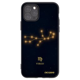 Fekete szilikon tok az alábbi mobiltelefonokra Apple iPhone 11 Pro - VIRGO