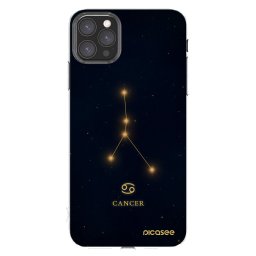 Átlátszó szilikon tok az alábbi mobiltelefonokra Apple iPhone 11 Pro Max - CANCER