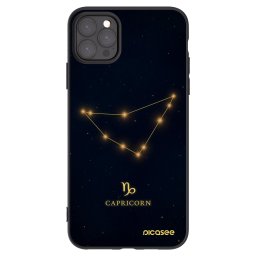 Fekete szilikon tok az alábbi mobiltelefonokra Apple iPhone 11 Pro Max - CAPRICORN
