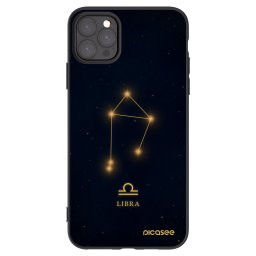 Fekete szilikon tok az alábbi mobiltelefonokra Apple iPhone 11 Pro Max - LIBRA