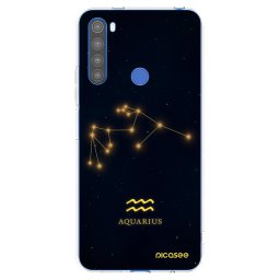 Átlátszó szilikon tok az alábbi mobiltelefonokra Xiaomi Redmi Note 8T - AQUARIUS