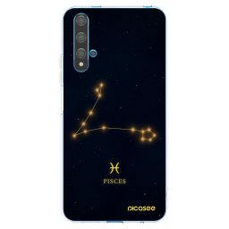 Átlátszó szilikon tok az alábbi mobiltelefonokra Huawei Nova 5T - PISCES