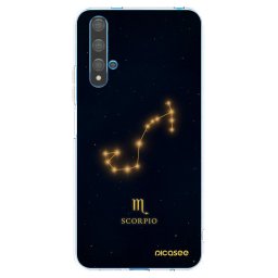 Átlátszó szilikon tok az alábbi mobiltelefonokra Huawei Nova 5T - SCORPIO