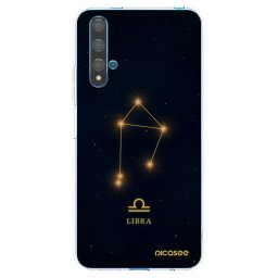 Átlátszó szilikon tok az alábbi mobiltelefonokra Huawei Nova 5T - LIBRA