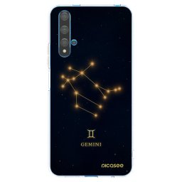 Átlátszó szilikon tok az alábbi mobiltelefonokra Huawei Nova 5T - GEMINI