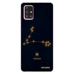Átlátszó szilikon tok az alábbi mobiltelefonokra Samsung Galaxy A71 A715F - PISCES